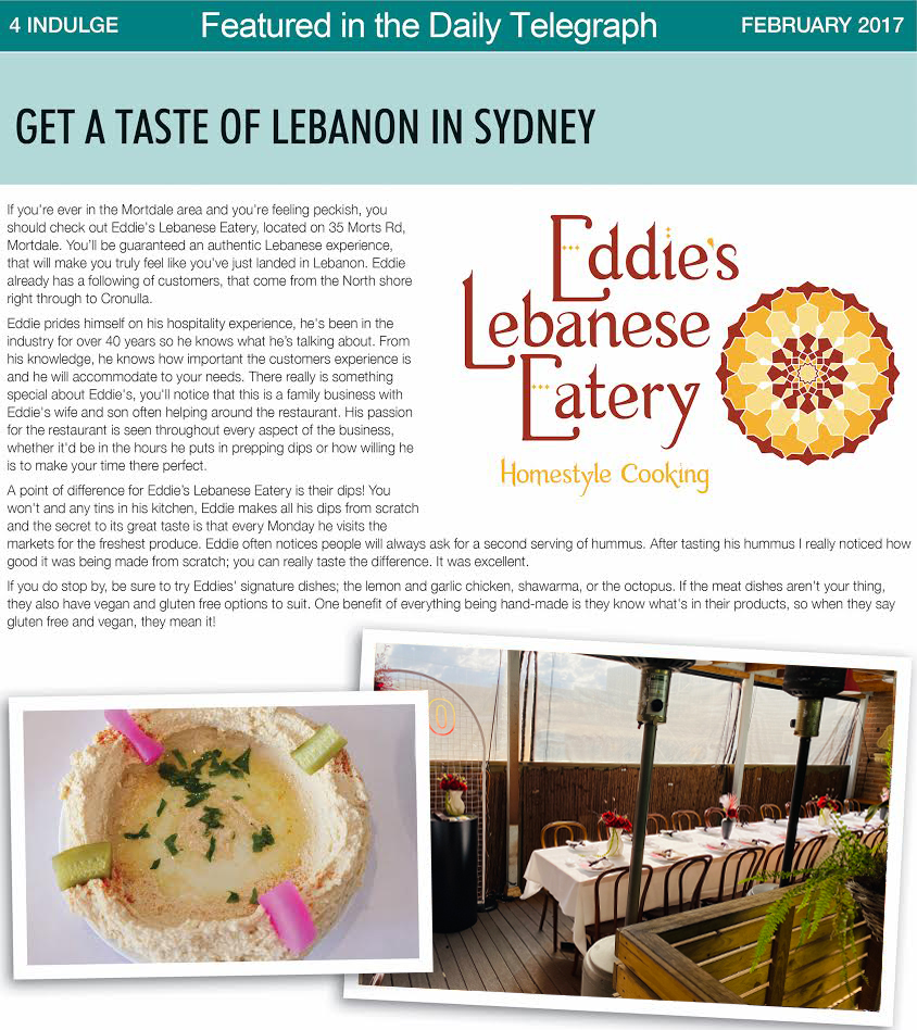 Eddie's Lebanese Eatery